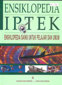 Image of ENSIKLOPEDIA IPTEK 4