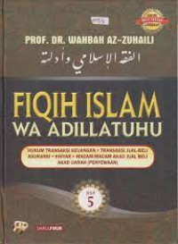 Image of FIQIH ISLAM WA ADILLATUHU JILID 5