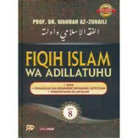 Image of FIQIH ISLAM WA ADILLATUHU JILID 8