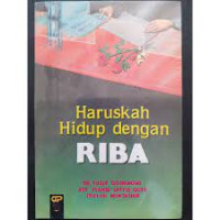 Image of HARUSKAH HIDUP DENGAN RIBA