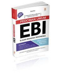 Image of PEDOMAN UMUM EBI (EJAAN BAHASA INDONESIA)