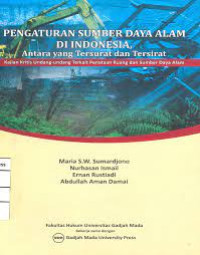 Image of PENGATURAN SUMBER DAYA ALAM DI INDONESIA