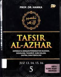 Image of TAFSIR AL-AZHAR 5: JUZ 13,14,15,16 5