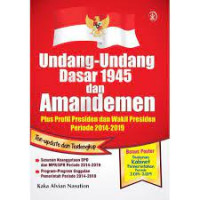 Image of UNDANG-UNDANG DASAR 1945 DAN AMANDEMEN