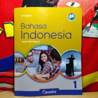 Image of BAHASA INDONESIA 1  UNTUK SMA/MA KELAS X KURIKULUM 2013