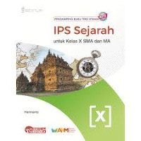 Image of IPS SEJARAH X UNTUK KELAS X SMA DAN MA KURIKULUM MERDEKA