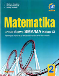 Image of MATEMATIKA 2 UNTUK SISWA SMA/MA KELAS XI KURIKULUM 2013