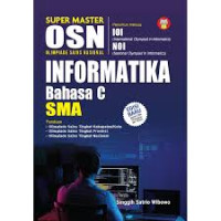 Image of SUPER MASTER OSN INFORMATIKA BAHASA C SMA