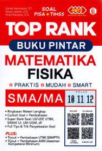 Image of TOP RANK BUKU PINTAR MATEMATIKA FISIKA SMA/MA KELAS 10 11 12