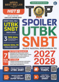 Image of TOP SPOILER UTBK SNBT 2027 2028