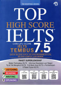 Image of TOP HIGH SCORE IELTS: CARA JITU SCORE IELTS TEMBUS 7.5