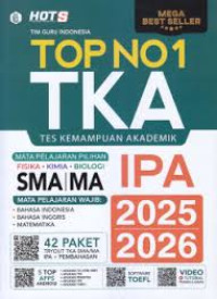 Image of TOP NO.1 TES KEMAMPUAN AKADEMIK (TKA) SMA/MA IPA 2025/2026