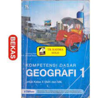 Image of GEOGRAFI 1 KELAS X SMA DAN MA