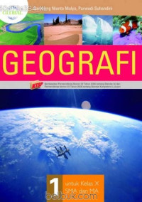 Image of GEOGRAFI 1 UNTUK KELAS X SMA DAN MA KTSP