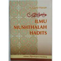 Image of ILMU MUSHTHALAH HADITS
