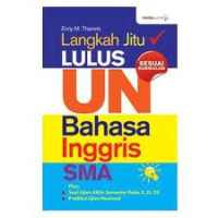 Image of LANGKAH JITU LULUS UN BAHASA INGGRIS