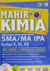 Image of MAHIR KIMIA SMA/MA IPA KELAS X,XI,XII