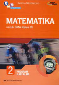 Image of MATEMATIKA 2 UNTUK SMA KELAS XI PROGRAM ILMU ALAM KTSP 2006