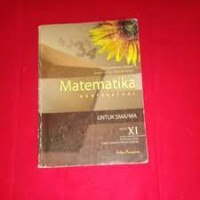 Image of MATEMATIKA KONTEKSTUAL UNTUK SMA/MA KELAS XI PROGRAM STUDI ILMU PENGETAHUAN SOSIAL