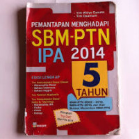 Image of PEMANTAPAN MENGHADAPI SBMPTN IPA 2014 5 TAHUN