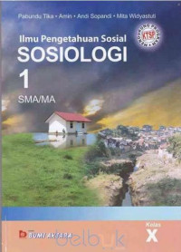 Image of SOSIOLOGI 1 SMA/MA KELAS X KTSP
