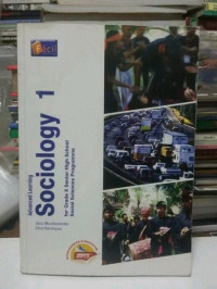 Image of SOCIOLOGY 1 FOR GRADE X SENIOR HIGH SCHOOL