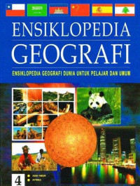 Image of ENSIKLOPEDIA GEOGRAFI JILID 4