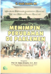 Image of MEMIMPIN PERUBAHAN DI PARLEMEN