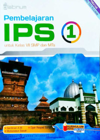 Image of PEMBELAJARAN IPS 1 UNTUK KELAS VII SMP DAN MTS