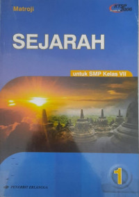 Image of SEJARAH SMP KELAS VII
