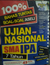 Image of 100 % BAHAS TUNTAS SOAL - SOAL ASELI, SMA IPA