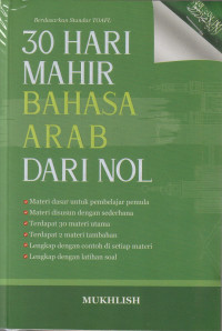 Image of 30 HARI MAHIR BAHASA ARAB  DARI NOL