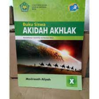 Image of AKIDAH AKHLAK , UNTUK KELAS X
