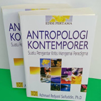 Image of ANTROPOLOGI KONTEMPORER , SUATU PENGANTAR KRITIS MENGENAI PARADIGMA