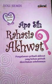 Image of APA SIH RAHASIA AKHWAT ?