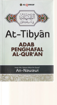 Image of AT - TIBYAN , ADAB PENGHAFAL AL - QUR'AN