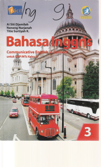 Image of BAHASA INGGRIS , UNTUK KELAS IX