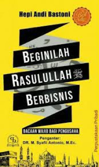 Image of BEGINILAH RASULULLAH BERBISNIS