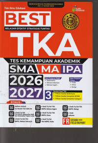 Image of BEST  TKA  IPA  2026 / 2027  ( BANK SOAL )