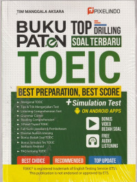 Image of BUKU PATEN  T O E I C    ( BANK SOAL )