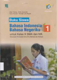 Image of BUKU SISWA BAHASA INDONESIA , BAHASA NEGRIKU, UNTUK KELAS X