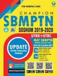 Image of CHAMPION SBMPTN SOSHUM 2019 - 2020