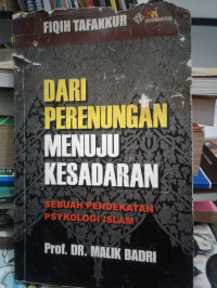 Image of DARI PERENUNGAN MENUJU KESADARAN