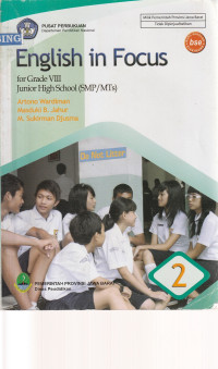 Image of ENGLISH IN FOCUS, UNTUK KELAS VIII