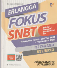 Image of ERLANGGA  FOKUS  S N B T  ( BANK SOAL )