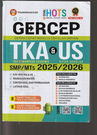 Image of GERCEP  TKA  &  US  SMP / MTs  2025 / 2026  ( BANK SOAL )