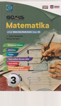 Image of GOALS MATEMATIKA, UNTUK KELAS XII ( TEKS )
