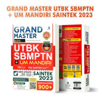 Image of GRAND MASTER UTBK SBMPTN UM MANDIRI , SAINTEK 2023  ( BANK SOAL )