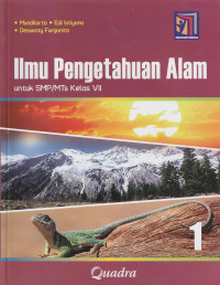 Image of ILMU PENGETAHUAN ALAM, UNTUK KELAS VII