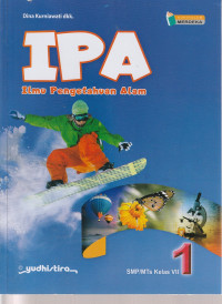 Image of IPA ILMU PENGETAHUAN ALAM, UNTUK KELAS VII